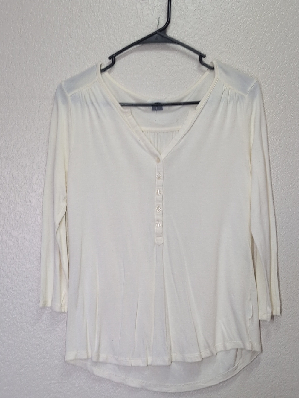 Old Navy | Womans | V Neck Half Button Down Top